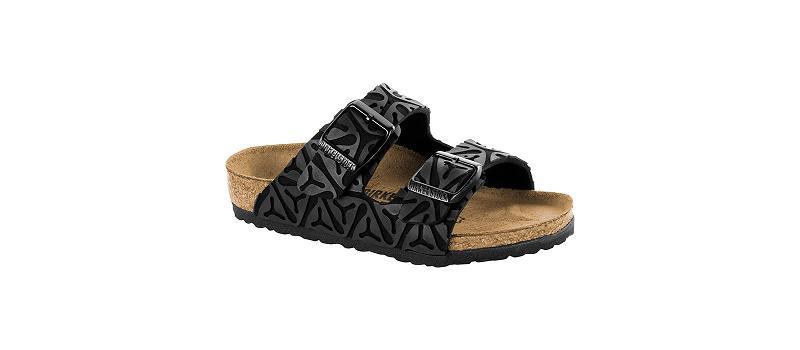 Arizona Birkenstock Microfibre Narrow Detske Čierne | SK 395ILH